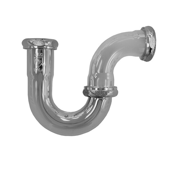 1-1/2in. Chrome Plated Brass Repair Trap 17 Gauge